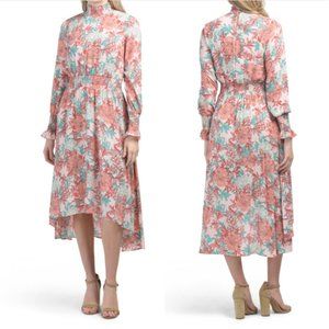 NANETTE LEPORE Smock Detail Midi Dress